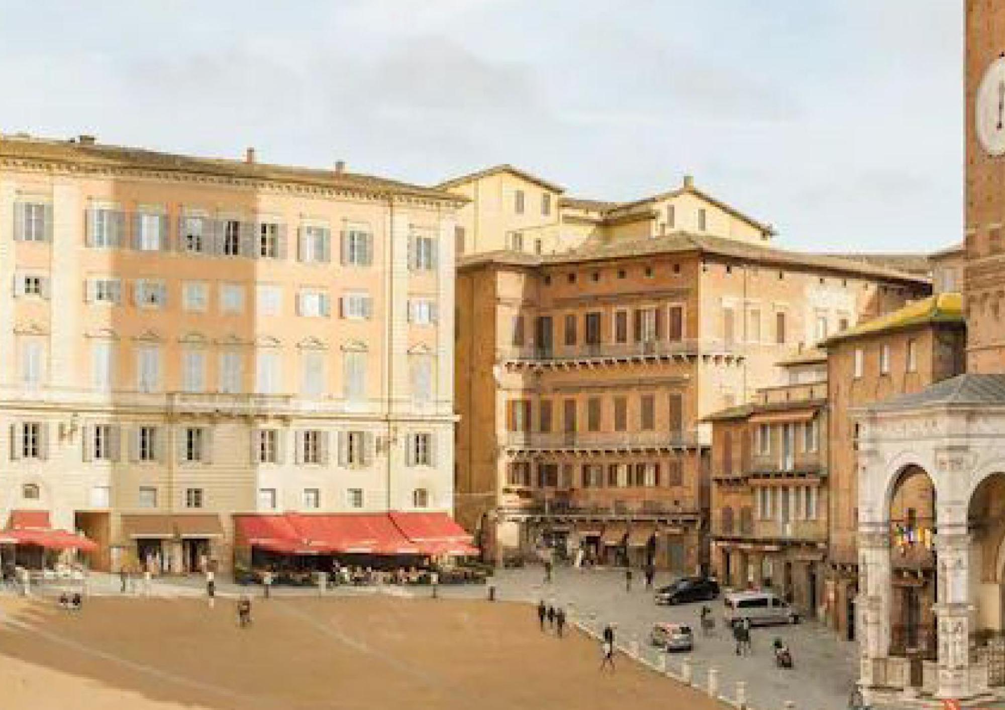 The Balcony Suite - Affaccio Su Piazza Del Campo 시에나 외부 사진